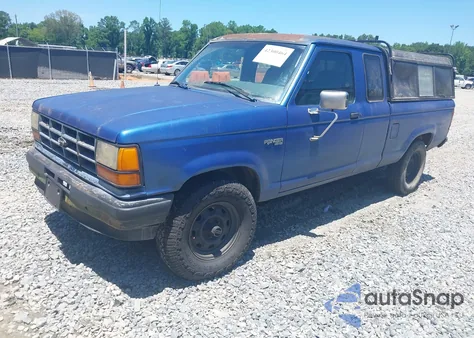 1991 Ford Ranger Super Cab from USA, damaged, VIN 1FTCR15X4MTA21291